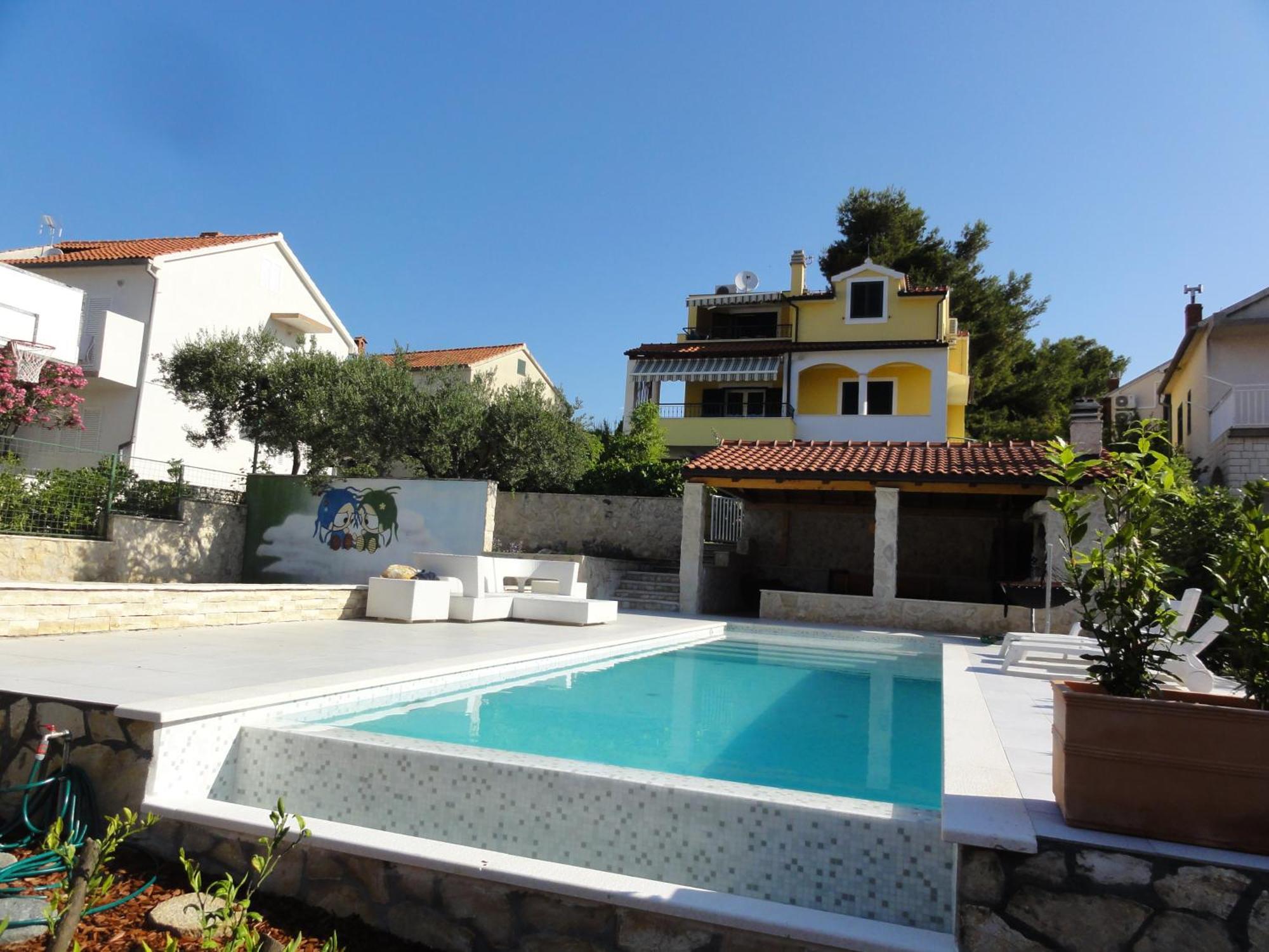 Villa Divna Zaboric Exterior foto